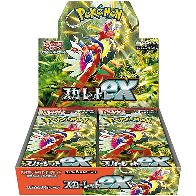 SV1S Scarlet ex Booster Box – Japanese Pokémon Card Set