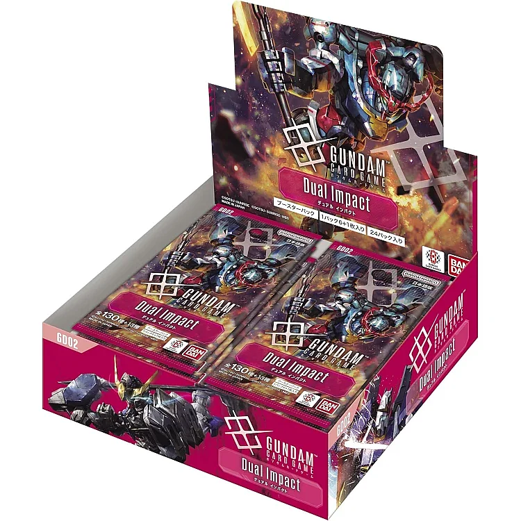 Gundam Card Game Booster GD02 Dual Impact – Japanese Trading Card