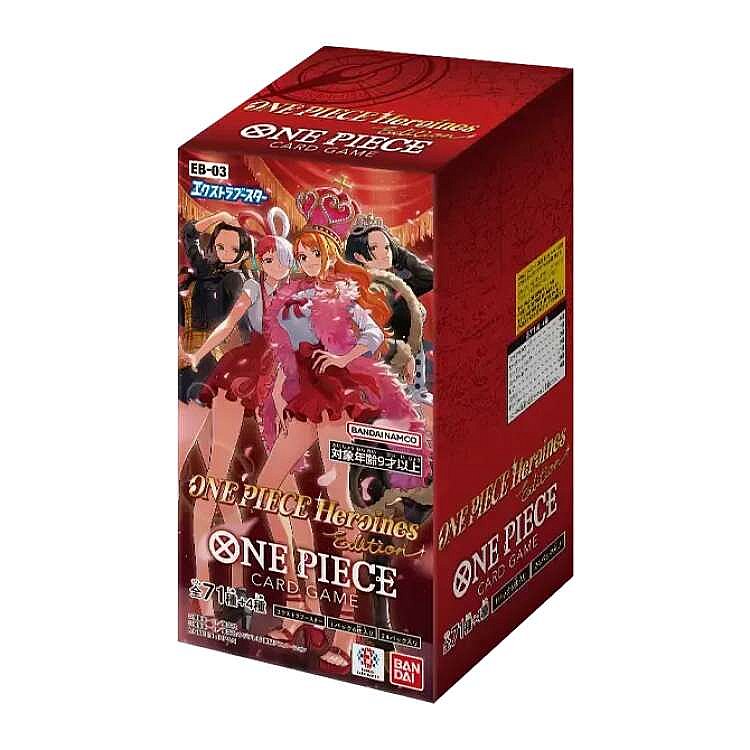 EB-03 Heroines Edition Booster Box – Japanese ONE PIECE Card Game