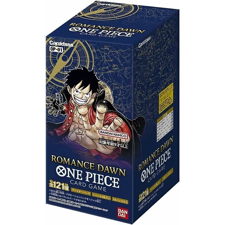OP-01 Romance Dawn Booster Box – Japanese ONE PIECE Card Game