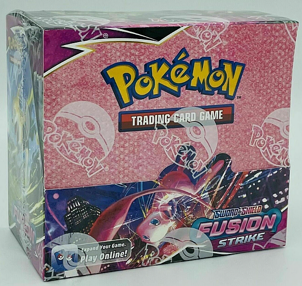 SS8 Fusion Strike Booster Box (36 Packs) – Pokémon TCG: Sword &amp; Shield
